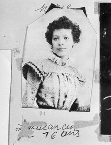 Marie Laurencin aged 16, from the Marcel Jouhandeau Album by French Photographer